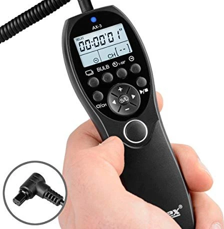 ayex Timer-Fernauslöser AX-3 für Canon N3 Anschluss