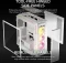 Corsair iCUE LINK 5000T LX RGB, weiß, Glasfenster Vorschaubild