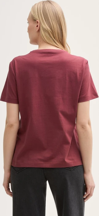 Tom Tailor Print T-Shirt kurzarm burnt russet (Damen)