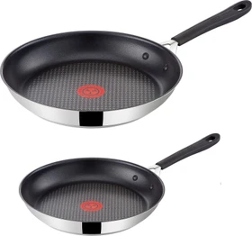 Tefal E87332 Jamie Oliver Edelstahl Schmorpfanne
