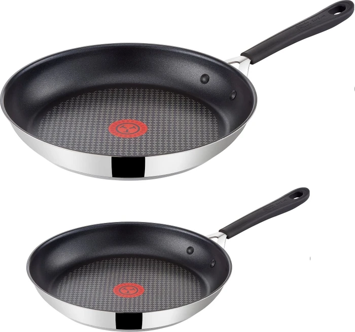 Tefal E87332 Jamie Oliver Edelstahl Schmorpfanne