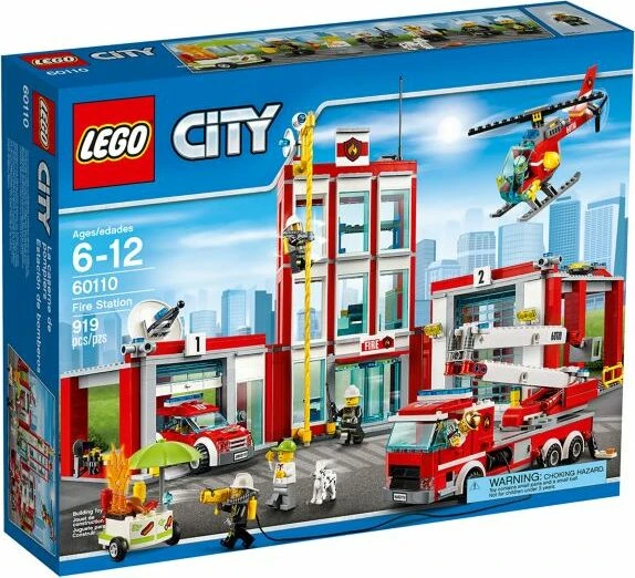 LEGO City Feuerwehr - Große Feuerwehrstation
