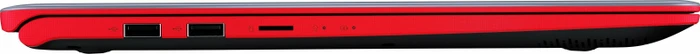 ASUS VivoBook S15 S530FN-BQ368T, Star Grey-Red, Core i5-8265U, 8GB RAM, 256GB SSD, GeForce MX150, DE