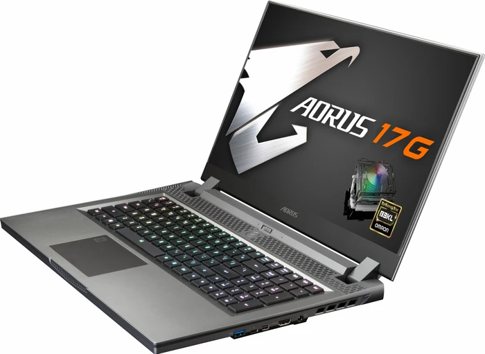 GIGABYTE AORUS 17G, Core i7-10750H, 16GB RAM, 512GB SSD, GeForce GTX 1660 Ti, DE