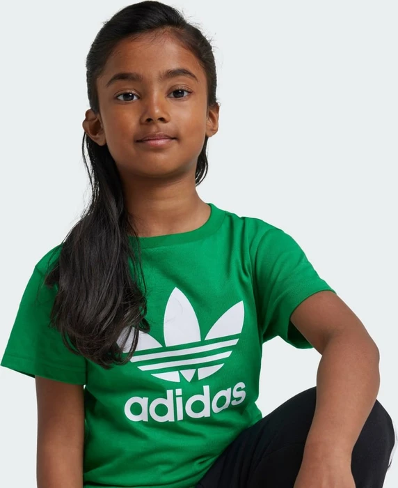 adidas Adicolor Trefoil T-Shirt kurzarm grün (Junior)