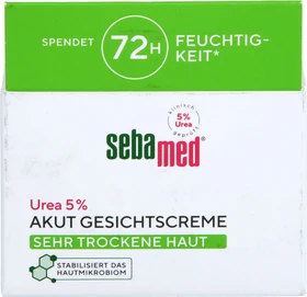 Sebamed Urea Akut 5% Gesichtscreme sehr trockene Haut, 50ml