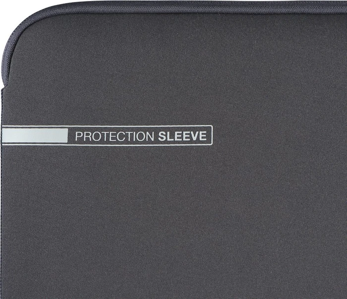 Hama 10.2" Neoprene Netbook-Sleeve 15.6", grau/rot