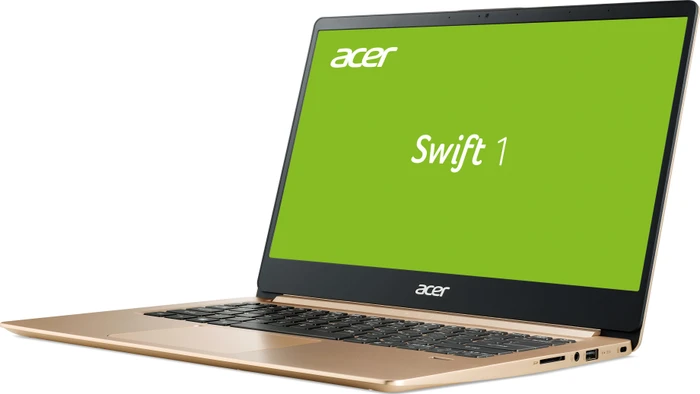 Acer Swift 1 SF114-32-P9Y2, gold, Pentium Silver N5000, 4GB RAM, 256GB SSD, DE