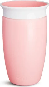 Munchkin Miracle 360 Schnabeltasse Trinkbecher, 12+M, 296ml, rosa