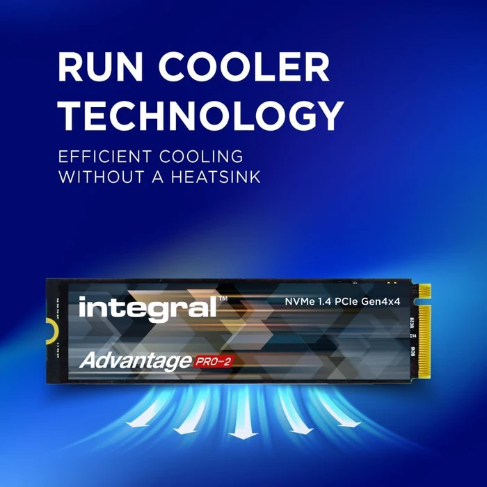 Integral Advantage Pro-2 M.2 2280 PCIe NVMe SSD 2TB, M.2 2280 / M-Key / PCIe 4.0 x4