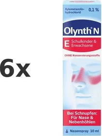Olynth 0.1% für Schulkinder + Erwachsene Nasendosierspray ohne Konservierungsstoffe, 10ml