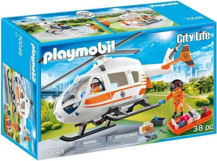 playmobil City Life Rettungshelikopter