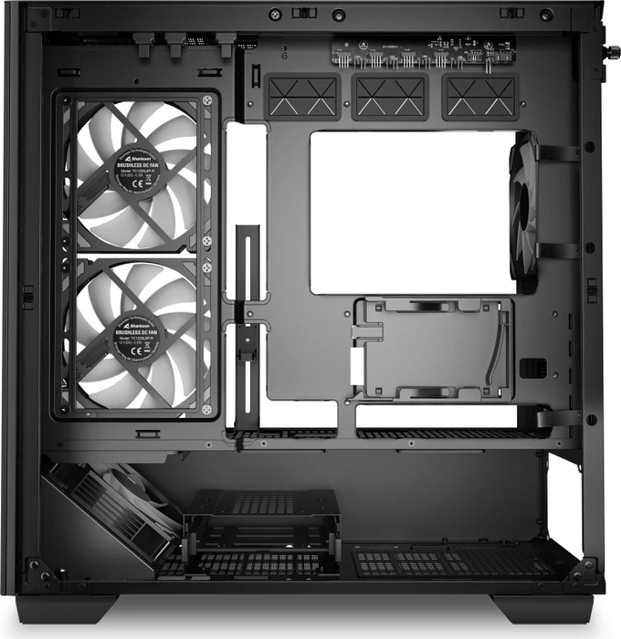 Sharkoon Elite Shark CM100, schwarz, Glasfenster