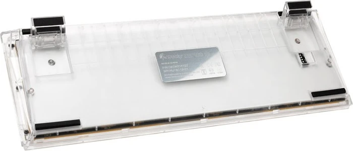 Ducky One 3 Mini PBT, LEDs RGB, Aura White, MX SILENT RGB RED, USB, US