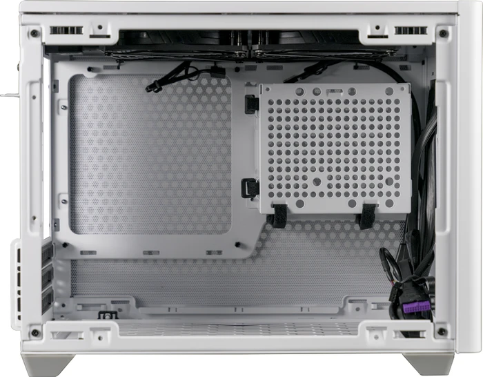 Cooler Master MasterBox NR200P, weiß, Glasfenster, Mini-ITX