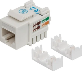 Intellinet Keystone Modul RJ-45 Buchse via Verlegekabel Cat6, weiß