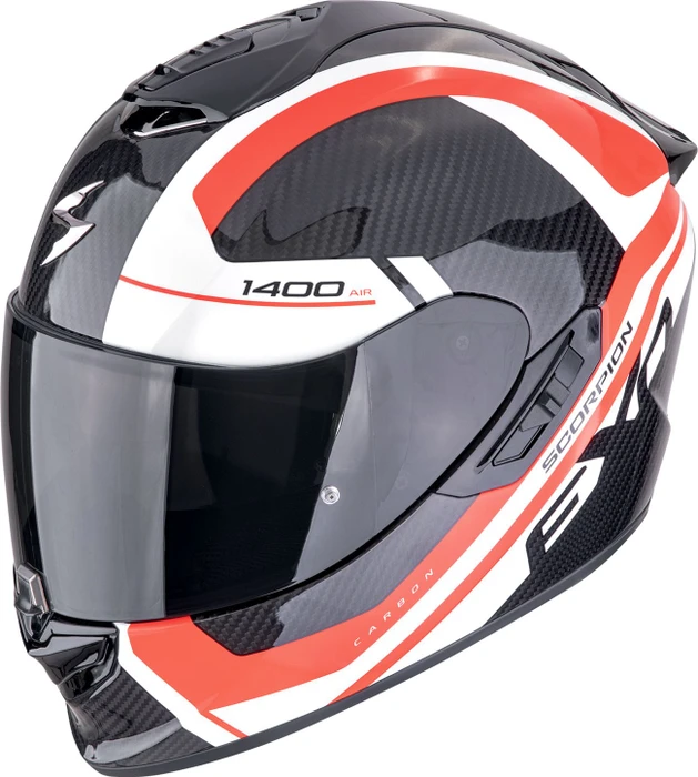 Scorpion EXO-1400 Evo II Air Carbon Enko schwarz/weiß/rot