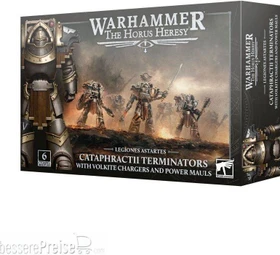 Games Workshop Warhammer The Horus Heresy - Legiones Astartes - Cataphractii Terminators with Volkite Chargers and Power Mauls
