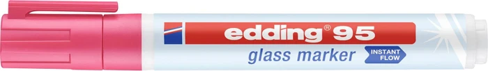 edding 95 Glasmarker pink, 3er-Pack