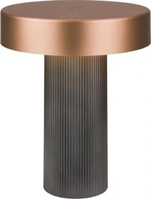 Briloner Bito Akku LED-Tischleuchte anthrazit/metall