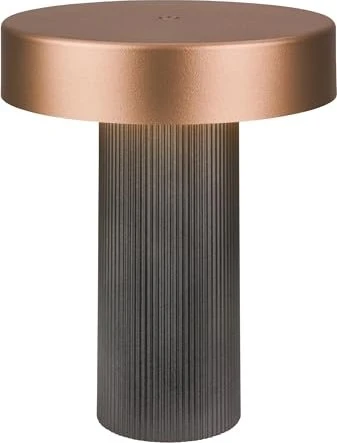 Briloner Bito Akku LED-Tischleuchte anthrazit/metall