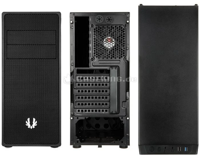 BitFenix Neos schwarz, schallgedämmt