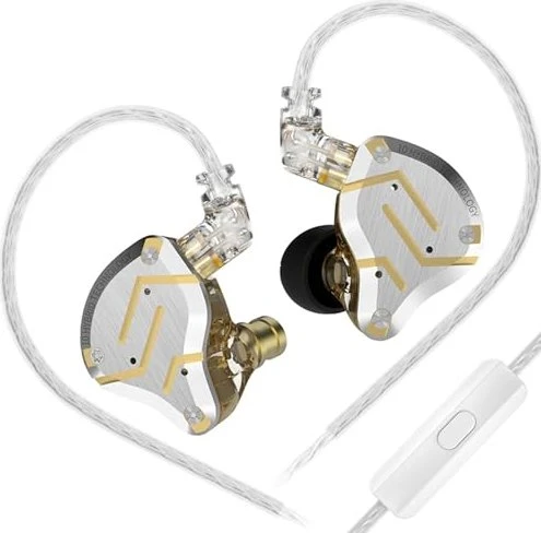 KZ ZS10 Pro mit Mikrofon glare gold
