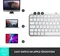Logitech MX Keys Mini for Mac, LEDs weiß, Logi Bolt, Pale Gray, weiß/grau, USB/Bluetooth, DE Vorschaubild
