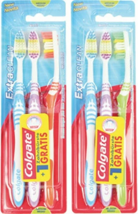 Colgate Extra Clean mittel, 3 Stück