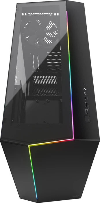 Fractal Design Vector RS Blackout TG, Glasfenster