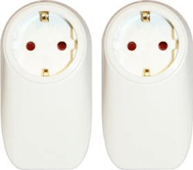 Heitec Zwischenstecker mit 2x USB Ladebuchse