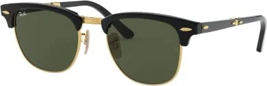 Ray-Ban RB2176 Clubmaster Folding 51mm schwarz/grün