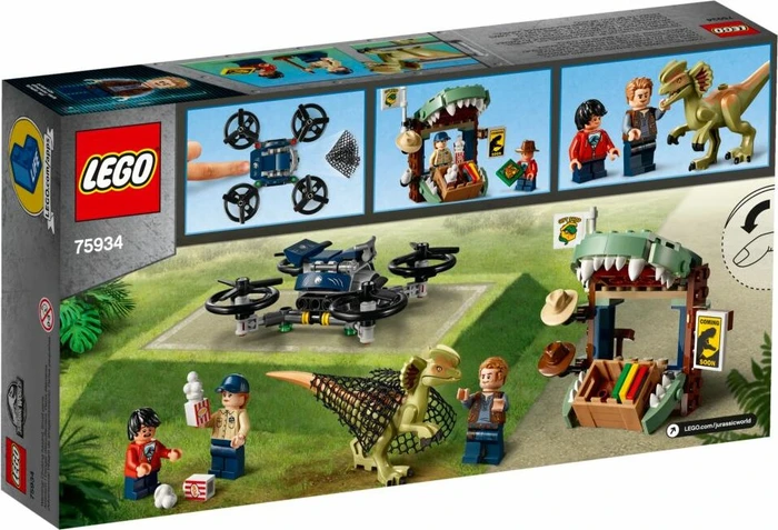 LEGO Jurassic World - Dilophosaurus auf der Flucht