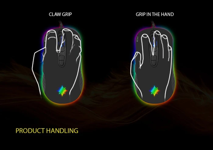 Inca IMG-348 Phaldor RGB Gaming Mouse, USB