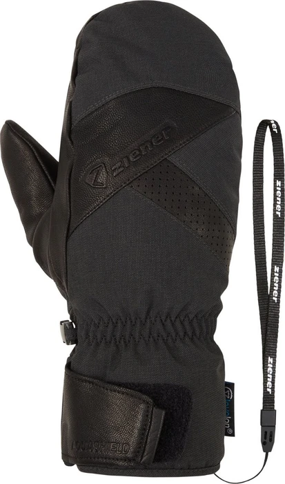 Ziener Gettero AS AW Mitten Skihandschuhe grey iron tec (Herren)