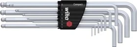 Wiha Compact 369 Innensechskant Winkelschlüsselsatz, 11-tlg.