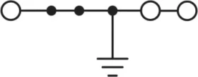 Phoenix Contact PT 6-TWIN-PE - Schutzleiter-Reihenklemme