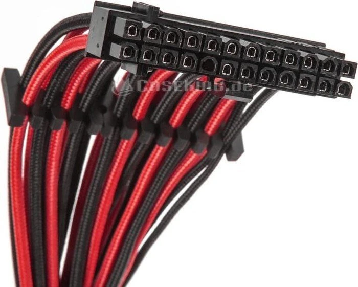 BitFenix Alchemy 2.0 BQT-SP-Series Kabel Kit für Netzteile, schwarz/rot