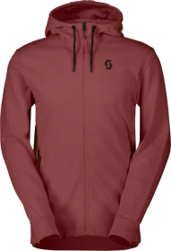 Scott Tech Zip Hoodie dusk red (Herren)