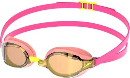 Speedo Speedsocket 2 Mirror Schwimmbrille schwarz/gold