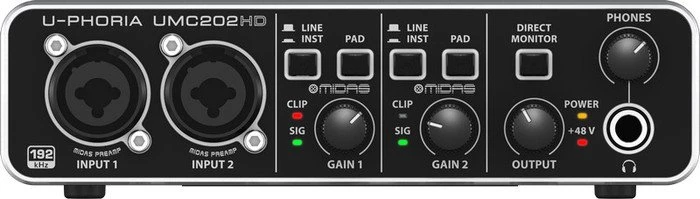 Behringer U-Phoria UMC202HD
