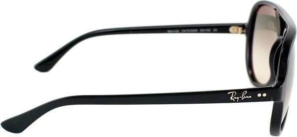 Ray-Ban RB4125 Cats 5000 Classic 59mm schwarz/hellgrau Verlauf