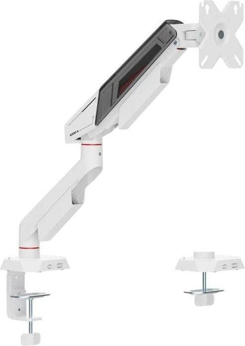 Equip Monitorhalterung 17"-40" curved oder flat - VESA-Befestigung - weiß/schwarz