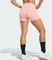 adidas Optime 4-Inch Raw-Cut-Hem Hose lang semi pink spark (Damen) Vorschaubild