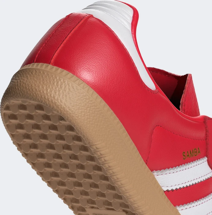 adidas Samba OG better scarlet/cloud white/gold metallic (Damen)