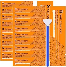 K&F Concept Vollformat Sensor Reinigung 24mm Mikrofaser Swabs 20 Stück