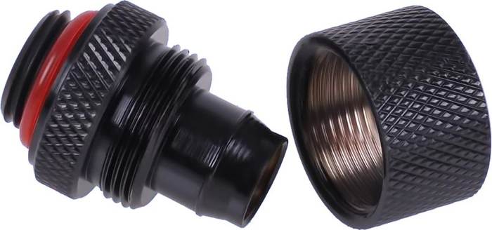 Aquatuning Schlauchanschluss, G1/4" auf 13/10mm, schwarz