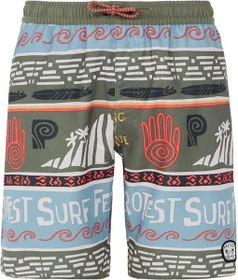 Protest Cinema Badeshorts artichoke green (Junior)