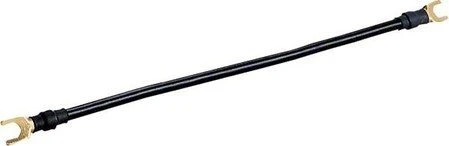 Hager Kabelbrücke NYAF 10mm² 250mm lang Gabel, schwarz