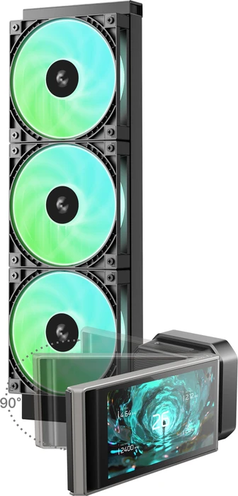 DeepCool LT360 Vision ARGB, schwarz